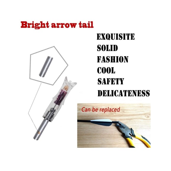 Lighted Crossbow Nocks Automatic Light Nocks Replaceable Led Crossbow Nocks - Picture 2 of 9